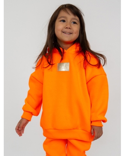 BLUZA LAURENZA KIDS - Pomarańcz Neon